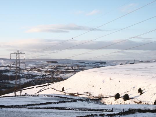 Pennine hills